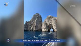 VIDEO- Simona Halep, vacanță &icirc;n Capri. Campioana a postat mai multe imagini pe rețelele sociale