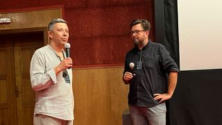 Alexandru Solomon, &icirc;n timpul unei discuții cu publicul