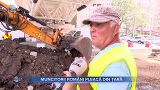 VIDEO- Muncitorii români pleacă din țară. Motivul: bani mai mulți pentru munca prestată