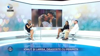 VIDEO - Ionuț și Larisa, dragoste cu peripeții. C&acirc;știgătorii showului Casa Iubirii, &icirc;n platoul Știrilor Kanal D