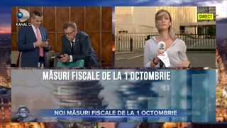 VIDEO- Noi măsuri fiscale de la 1 octombrie. Cu cât se măresc salariile  și ce beneficii vor fi înlăturate bugetarilor