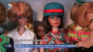 VIDEO - Ea a făcut hainele pentru păpușile Barbie. Cum s-a inspirat Carol Spencer pentru ținutele fotomodelelor în miniatură