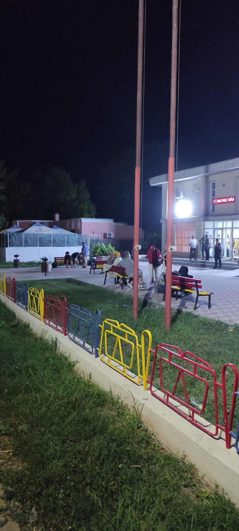 La Căminul Cultural din Bărăganul a fost în permanență o ambulanță SMURD din cadrul Gărzii de Intervenție Însurăței