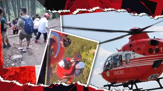 Turiști evacuați cu elicopterul &icirc;n Retezat. Acțiuni &icirc;n "cascadă" pe Masivul Retezat