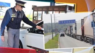 Șoferii de camioane, puși să aștepte chiar și 600 de minute la ieșirea din țară. Frontierele Petea și Nădlac II, cele mai aglomerate
