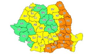 UPDATE: Alte două zile de foc pentru România! Meteorologii au emis cod portocaliu de caniculă valabil în aproape toată țara. Temperaturi de 40 de grade la final de august