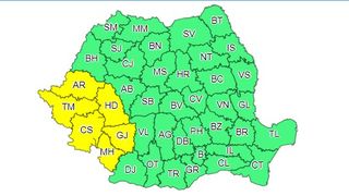 UPDATE: Alte două zile de foc pentru România! Meteorologii au emis cod portocaliu de caniculă valabil în aproape toată țara. Temperaturi de 40 de grade la final de august