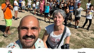 Andrei Dobre, în comunitatea din Hârșova