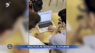 VIDEO - Politică pe înțelesul tuturor. Doi tineri români, celebrii pentru inițiativa lor