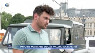 VIDEO - Impozit mai mare decât valoarea mașinii. Facilitățile fiscale ar putea fi eliminate pentru mașinile istorice