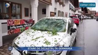VIDEO- Stare de dezastru &icirc;n Germania. Vijelia a făcut ravagii &icirc;n mai multe zone din țară