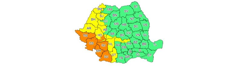 Vremea extremelor în România! După caniculă, vin ploile. Jumătate de ţară afectată de furtuni, grindină și vijelii