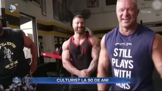 VIDEO - Culturist la 90 de ani. Jim Arrington a primit titlul de cel mai bătrân culturist din lume de la Guinness Book of Record
