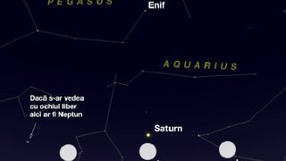 Superluna august 2023. Cum poți să vezi planeta Saturn pe cer, chiar lângă Luna plină