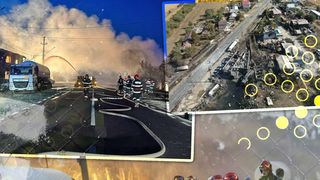 Exploziile de la Crevedia: Procurorii DNA au ridicat mai multe documente de la ISU Dâmbovița după exploziile de la stația GPL