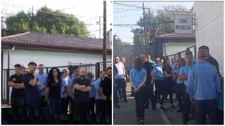 Polițiștii de la mai multe penitenciare din țară protestează și refuză să intre &icirc;n tură pentru că au depășit plafonul de ore de muncă