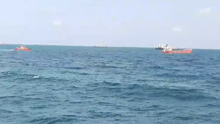 Pericol de scufundare &icirc;n rada exterioară a Portului Constanța. La bord se află opt persoane. ,,Nava transportă gr&acirc;u"