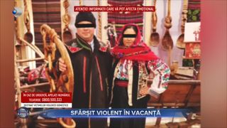 VIDEO- Sf&acirc;rșit violent &icirc;n vacanță. Și-au fi ucis soția, după care și-a pus capăt zilelor