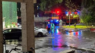 A fost inundație&nbsp;la Unitatea de Primiri Urgenţe a Spitalului&nbsp;Bagdasar Arseni &icirc;n seara de 30 august, după o ploaie torențială.