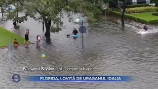 VIDEO - Uraganul Idalia a lovit statul american Florida. V&acirc;ntul puternic a smuls acoperișurile caselor și ale hotelurilor 