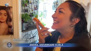 Andra a &icirc;mplinit 37 de ani. Artista a avut parte de nenumărate surprize din partea familiei și a prietenilor