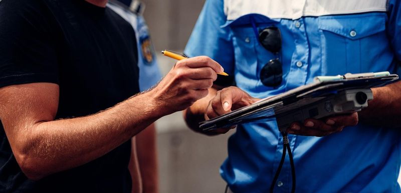 Tânărul se afla la volan, fără a deține un permis de conducere.