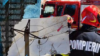 Explozie, urmată de incendiu la Năvodari. Intervin autospecialele de stingere