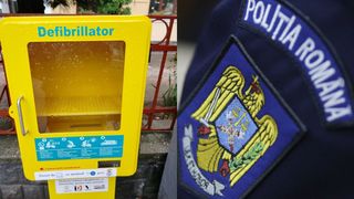 Defibrilator extern, furat dintr-o zonă din Brașov. IPJ Brașov a început cercetările
