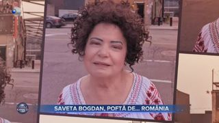 VIDEO - Saveta Bogdan nu poate renunța la țara natală. Solista de muzică populară este &icirc;ndrăgostită de m&acirc;ncarea rom&acirc;nească