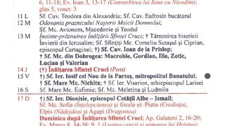 Calendar ortodox 4 septembrie 2023. Ce sărbătoare este luni?