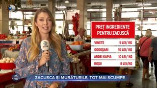 VIDEO - Zacusa și murăturile, tot mai scumpe. Gospodinele renunță la acest obicei din cauza prețurilor