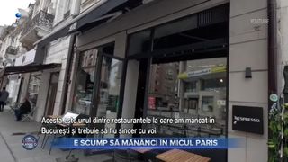 E scump să măn&acirc;nci &icirc;n micul Paris. Străinii care ajung &icirc;n București sunt surprinși de prețurile piperate din restaurante