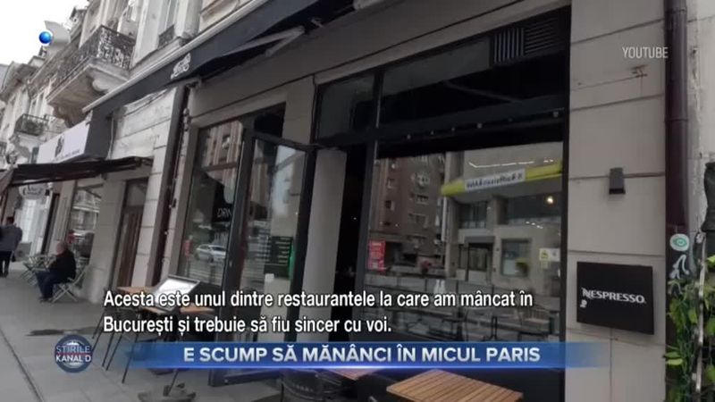 E scump să mănânci în micul Paris. Străinii care ajung în București sunt surprinși de prețurile piperate din restaurante