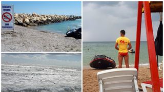 EXCLUSIV - Final de sezon cu vânt puternic pe litoral. Avertismentul salvamarilor: ”Noi nu suntem aici ca să stricăm concedii. Când este marea agitată și este furtună, să respectăm cu toții regulile”