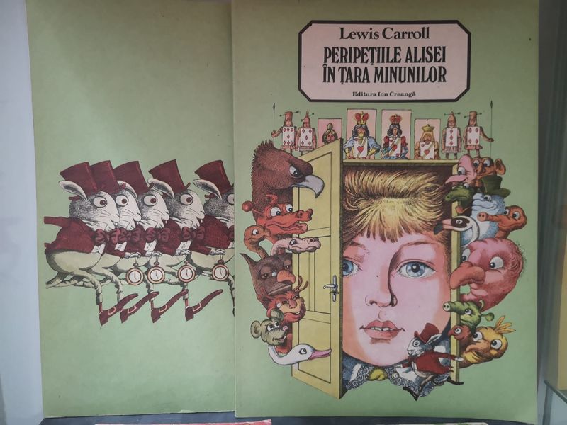 ”Alice în Țara Minunilor”, ilustrată de Vasile Olac