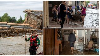 Un copil spaniol &icirc;n v&acirc;rstă de 10 ani a fost salvat după ce s-a agățat timp de opt ore de un copac pentru a scăpa de inundațiile care au făcut cel puțin cinci victime.