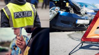 VIDEO- Pieton lovit de un șofer polițist. Conducea sub influența alcoolului și a substanțelor psihoactive