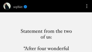 Un nou divorț &icirc;n lumea artiștilor. Joe Jonas și Sophie Turner divorțează după 4 ani de mariaj.