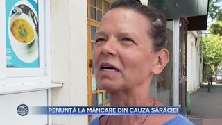 VIDEO - Renunță la m&acirc;ncare din cauza sărăciei. Rom&acirc;nii nu mai măn&acirc;ncă trei mese pe zi chiar dacă le este foame