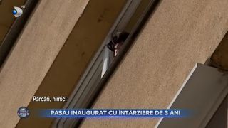 VIDEO - Pasajul Doamna Ghica a fost inaugurat... cu &icirc;nt&acirc;rziere de 3 ani