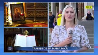 VIDEO - Tradiții de Sf&acirc;nta Maria Mică: Femeile care &icirc;şi doresc să aibă copii, şi care se vor ruga la Maica Domnului, vor fi binecuv&acirc;ntate cu un prunc