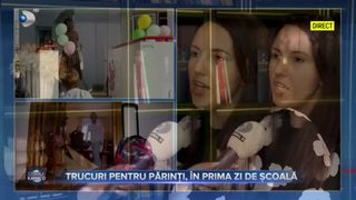 VIDEO - Trucuri pentru ca prima zi de școală să fie de neuitat. Psiholog: „Cel mai la îndemână lucru pe care îl putem face să-i ajutăm pe cei mici este să povestim despre ce se întâmplă în prima zi”