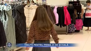 VIDEO - Ținute pentru prima zi de școală. „Este important să ne ocupăm de vestimentația celor mici pentru că ei își arată personalitatea prin haine”