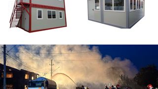 După ce și-au pierdut locuințele &icirc;n urma exploziilor de la stația GPL, sunt nevoiți să se mute &icirc;n containere modulare, oferite de primărie.