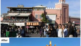 Moscheea istorică Jemaa el Fnaa 