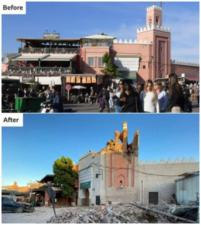 Moscheea istorică Jemaa el Fnaa 