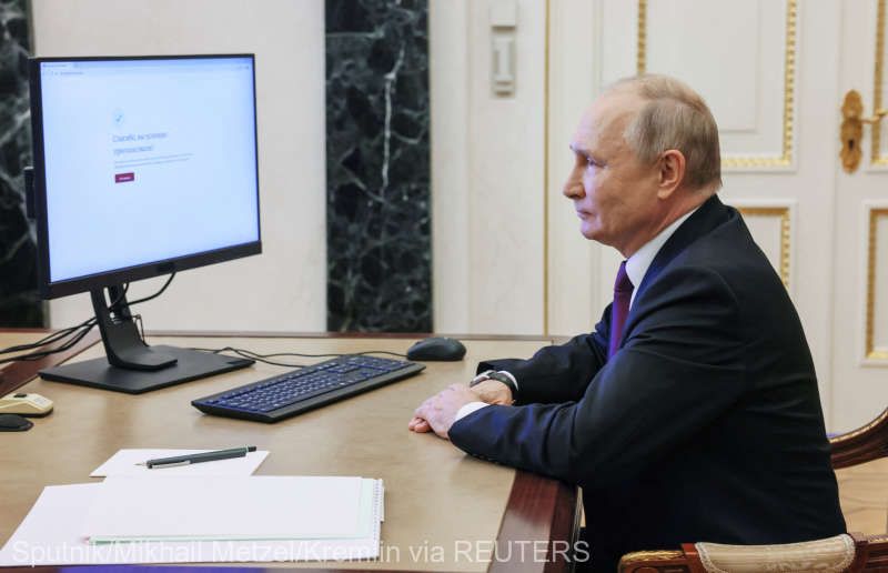 Partidul lui Vladimir Putin a câștigat alegerile în regiunile anexate din Ucraina. Alegătorii au putut vota online