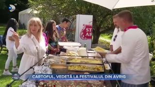 VIDEO - Cartoful, vedetă la festivalul organizat la Palatul Brukenthal din Avrig. Organizatorii i-au așteptat pe turiști cu preparate românești și internaționale