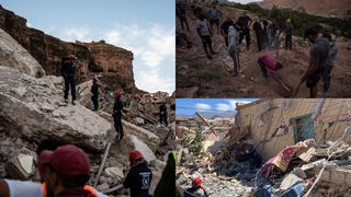 Povestea dureroasă a unui bărbat care și-a pierdut familia sub dăr&acirc;măturile din Maroc. A rămas doar cu fiul. "Acum am mai rămas doi&rdquo;