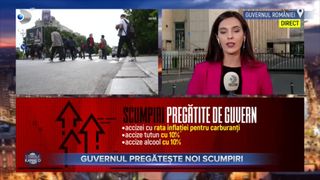 VIDEO- Guvernul pregătește noi scumpiri. Ce accize se anunță?